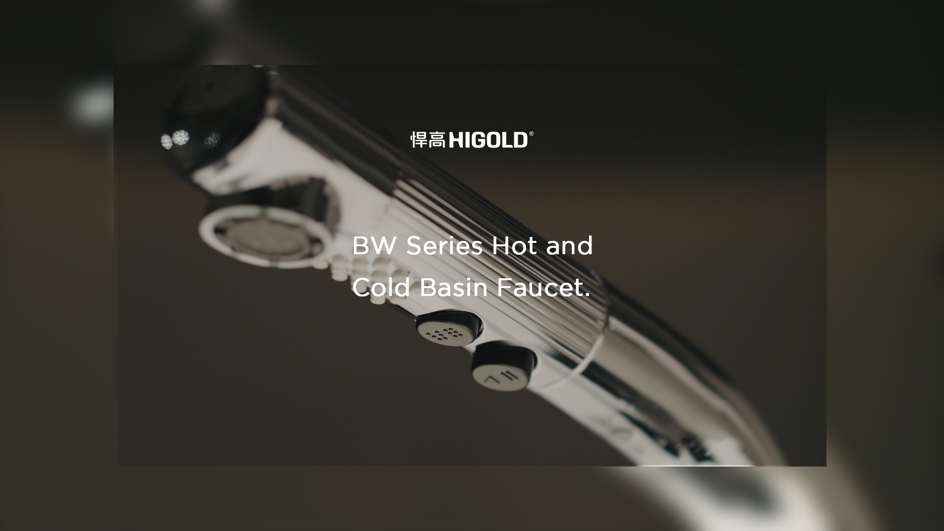 如骑士静默伫立，轻触唤醒Passion时刻。悍高BW1至BW4系列面盆龙头-雅致非凡